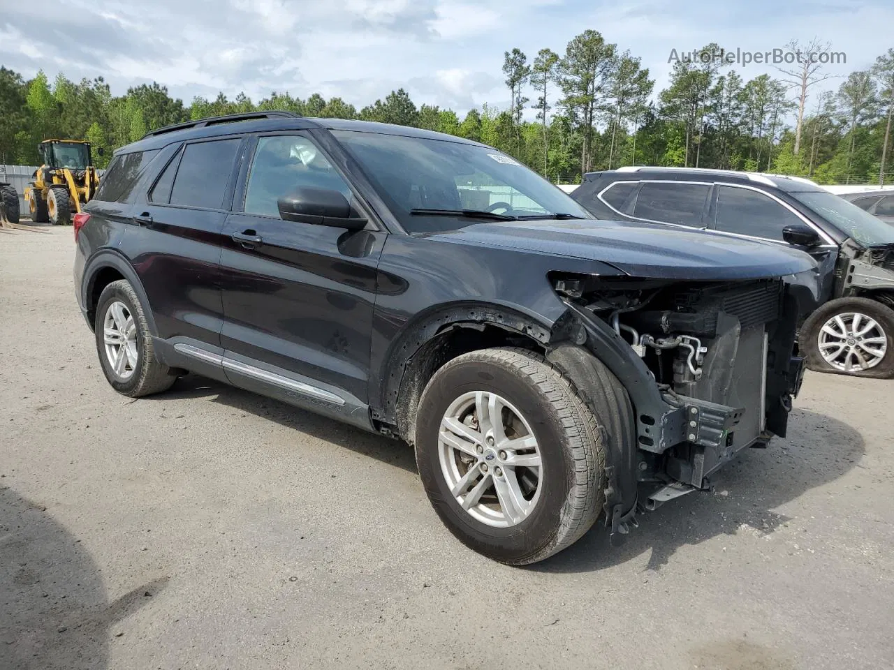 2020 Ford Explorer Xlt Black vin: 1FMSK7DH7LGA56245