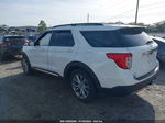 2020 Ford Explorer Xlt White vin: 1FMSK7DH7LGC56977