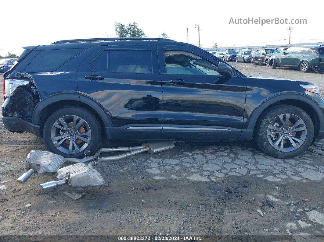 2021 Ford Explorer Xlt Черный vin: 1FMSK7DH7MGA77159