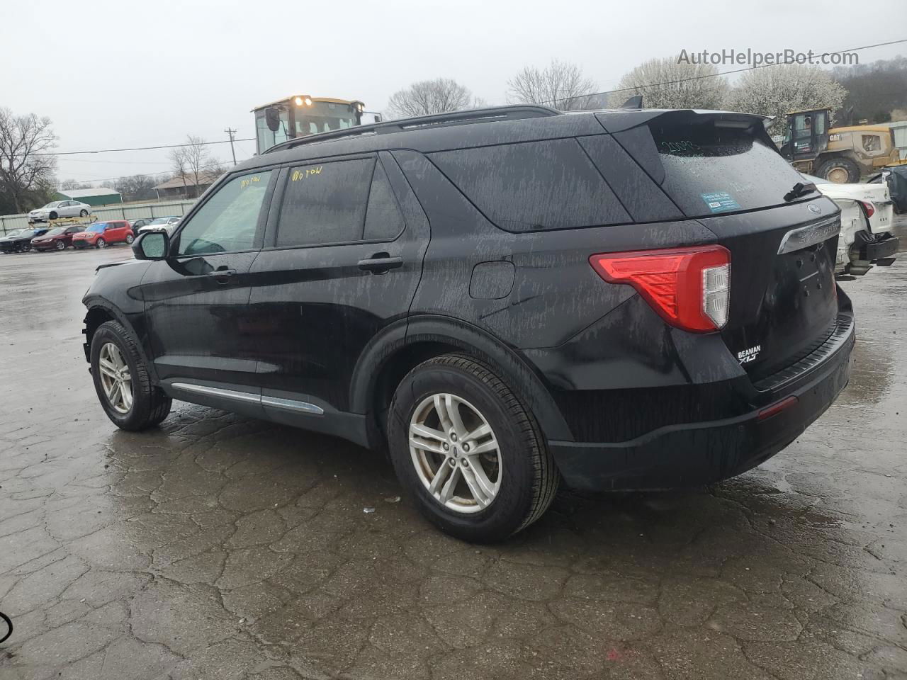 2021 Ford Explorer Xlt Black vin: 1FMSK7DH8MGA77865