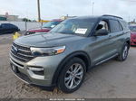 2020 Ford Explorer Xlt Gray vin: 1FMSK7DH9LGA10965