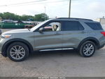 2020 Ford Explorer Xlt Gray vin: 1FMSK7DH9LGA10965