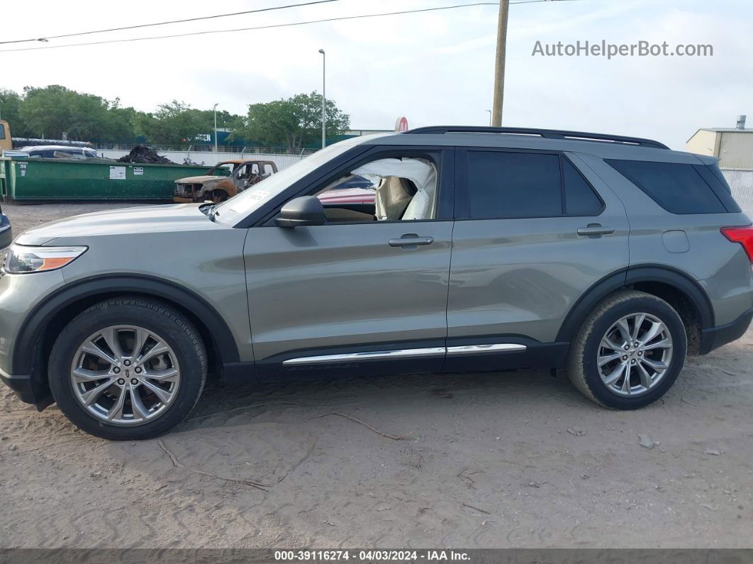 2020 Ford Explorer Xlt Gray vin: 1FMSK7DH9LGA10965