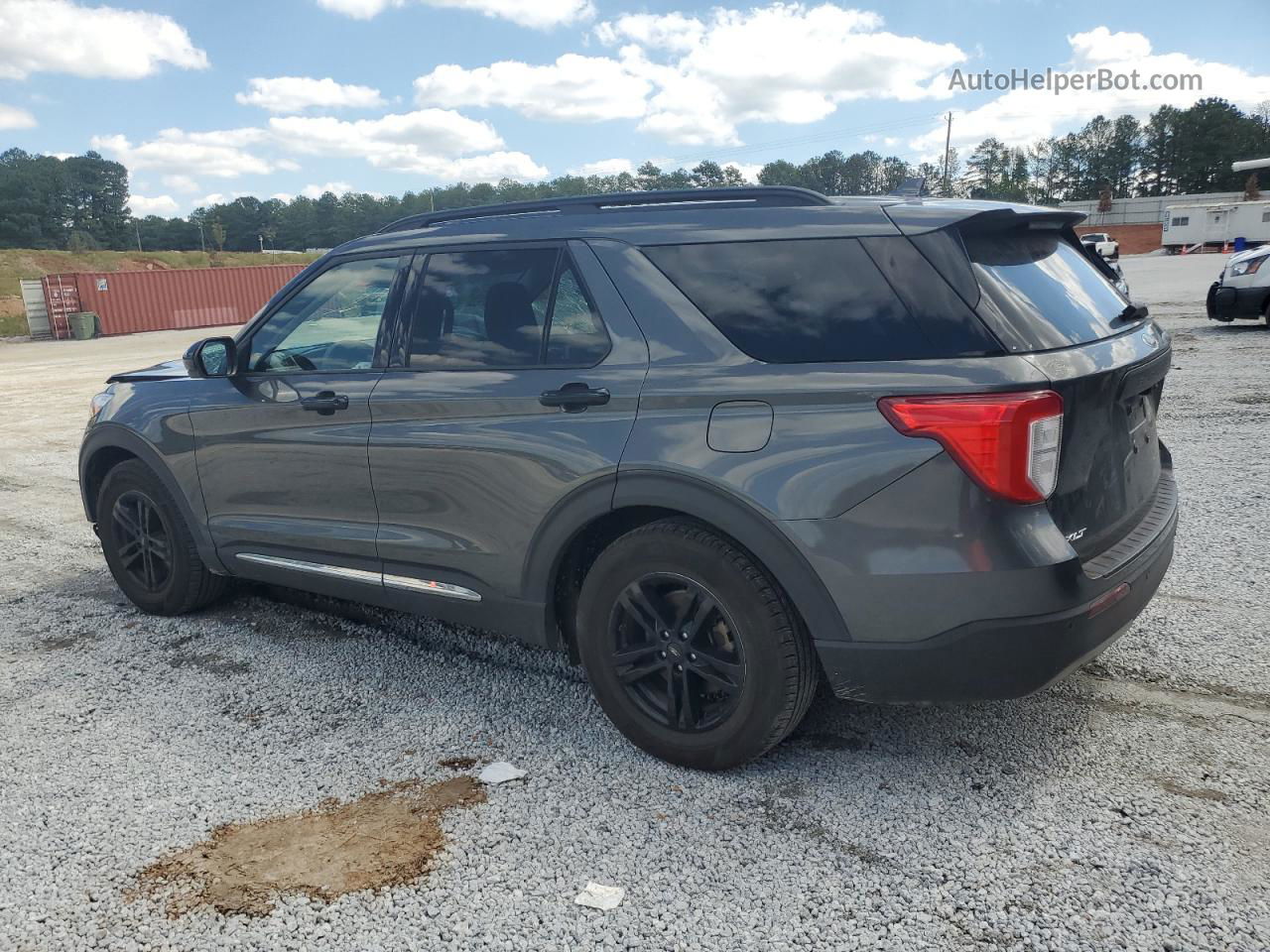 2020 Ford Explorer Xlt Серый vin: 1FMSK7DH9LGA30178