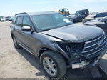 2021 Ford Explorer Xlt Gray vin: 1FMSK7DH9MGB86481