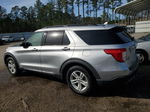 2020 Ford Explorer Xlt Silver vin: 1FMSK7DHXLGA89014