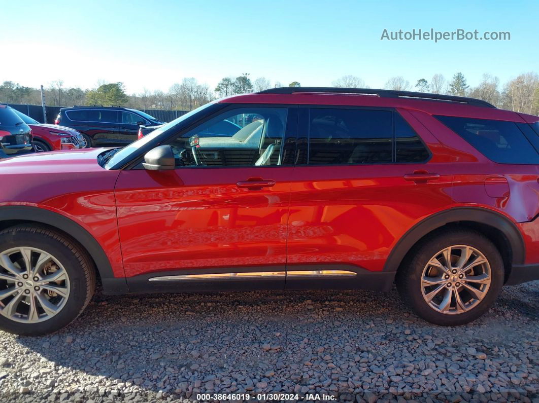 2020 Ford Explorer Xlt Red vin: 1FMSK7DHXLGB32640