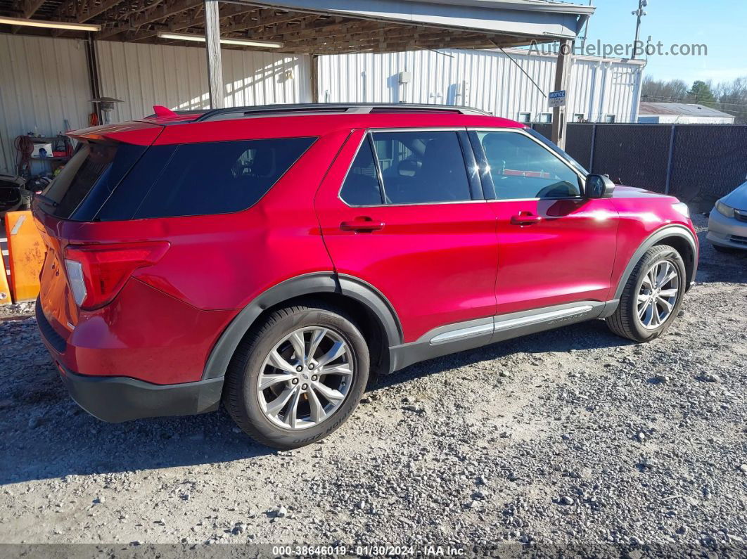 2020 Ford Explorer Xlt Red vin: 1FMSK7DHXLGB32640