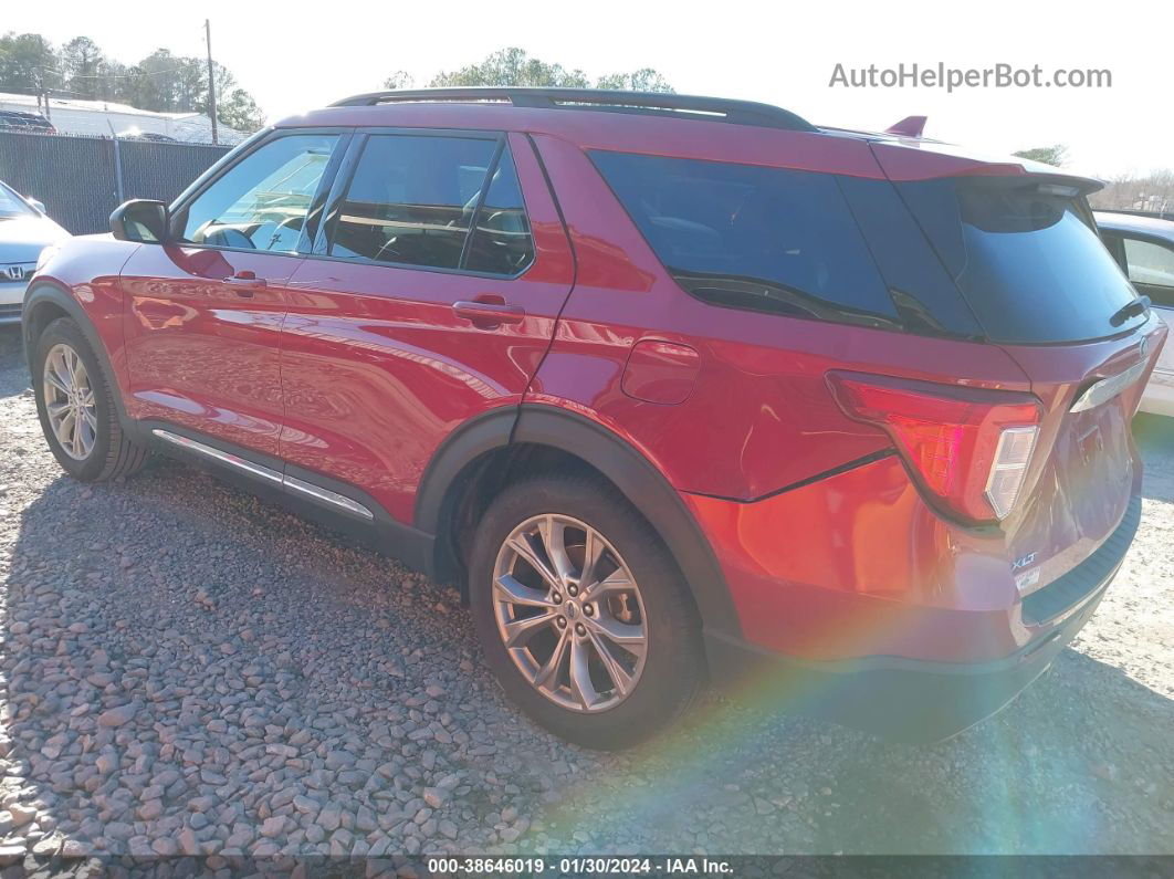 2020 Ford Explorer Xlt Красный vin: 1FMSK7DHXLGB32640