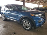 2020 Ford Explorer Xlt Blue vin: 1FMSK7DHXLGB82101