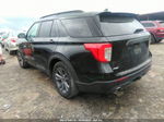 2021 Ford Explorer Xlt Black vin: 1FMSK7DHXMGB39623