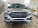 2021 Ford Explorer Xlt Gray vin: 1FMSK7DHXMGB67275