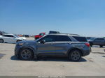 2021 Ford Explorer Xlt Gray vin: 1FMSK7DHXMGB95335