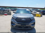 2021 Ford Explorer Xlt Gray vin: 1FMSK7DHXMGB95335