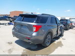 2021 Ford Explorer Xlt Gray vin: 1FMSK7DHXMGB95335