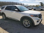 2021 Ford Explorer Xlt White vin: 1FMSK7DHXMGC10416