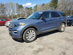 2021 Ford Explorer Limited Blue vin: 1FMSK7FH0MGA91840