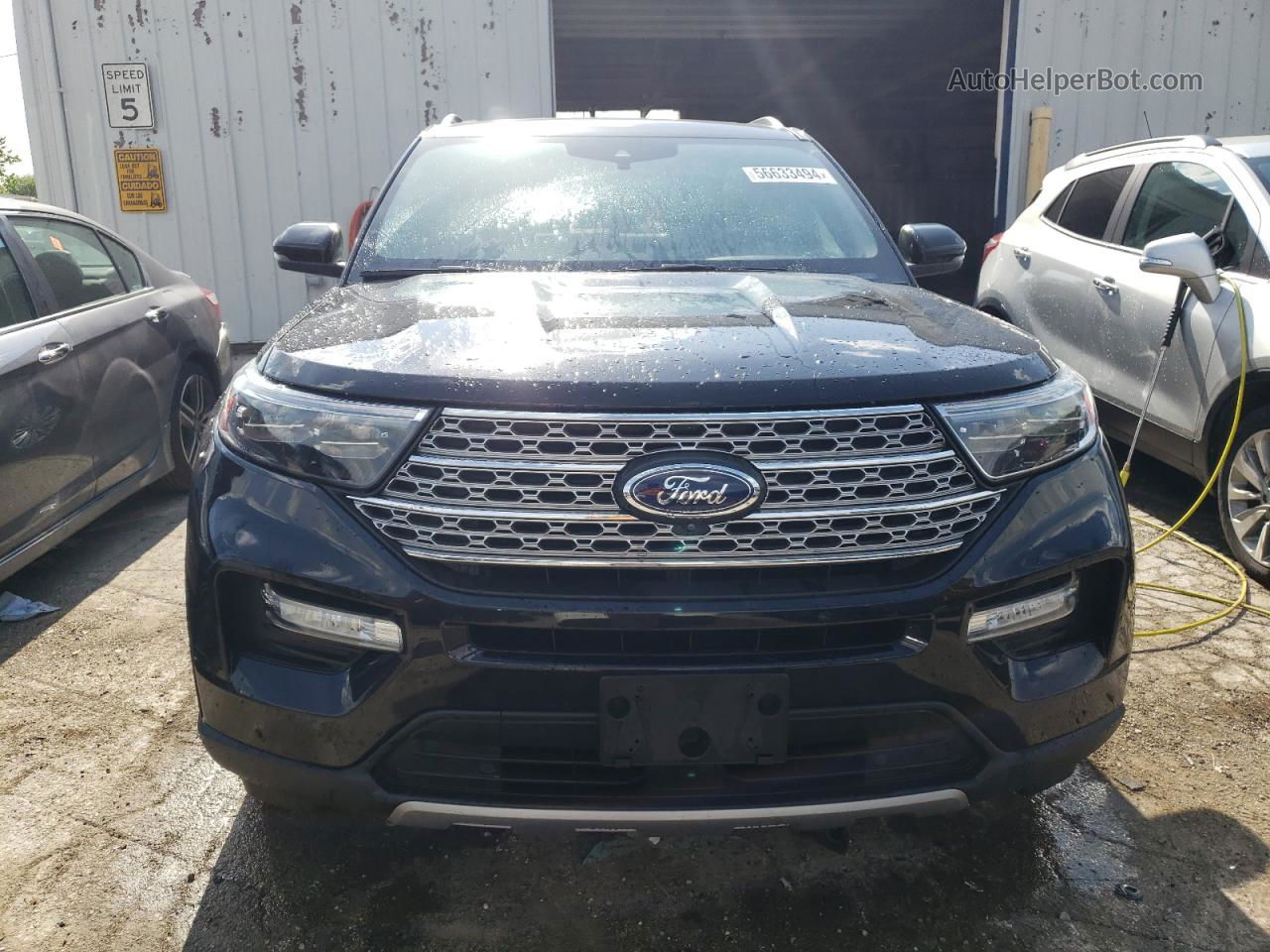 2020 Ford Explorer Limited Black vin: 1FMSK7FH1LGA35582