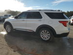 2020 Ford Explorer Limited White vin: 1FMSK7FH1LGA59008