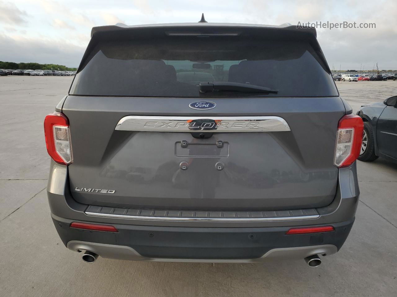 2021 Ford Explorer Limited Charcoal vin: 1FMSK7FH1MGB03994