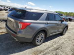 2021 Ford Explorer Limited Gray vin: 1FMSK7FH1MGC45195