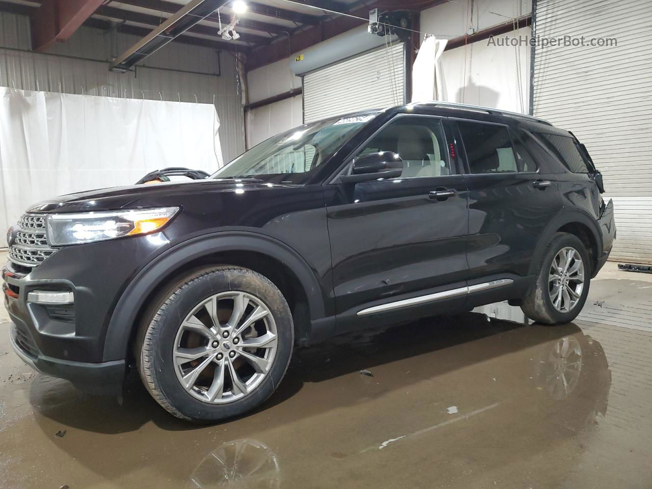 2021 Ford Explorer Limited Black vin: 1FMSK7FH2MGA88566