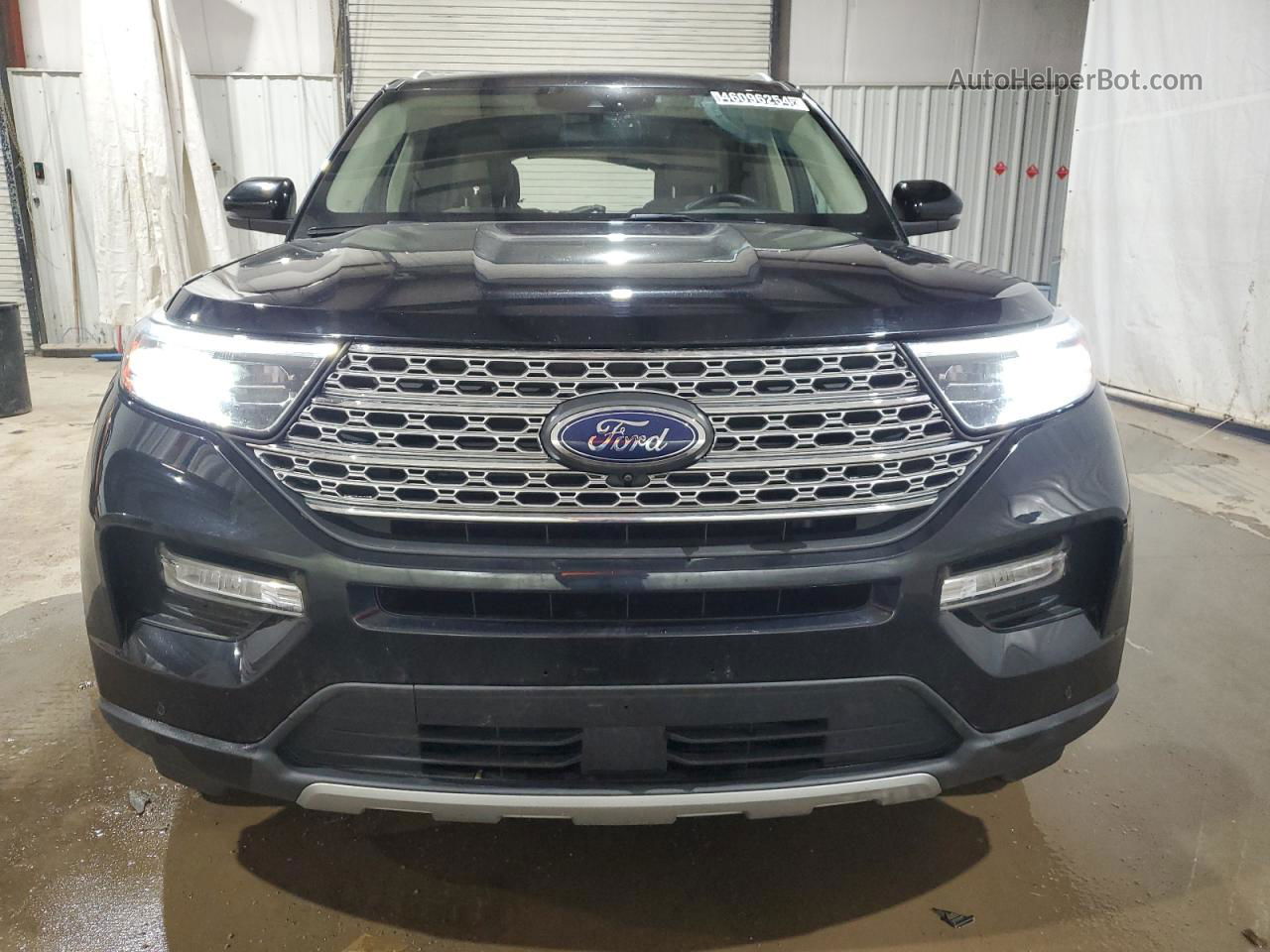 2021 Ford Explorer Limited Черный vin: 1FMSK7FH2MGA88566