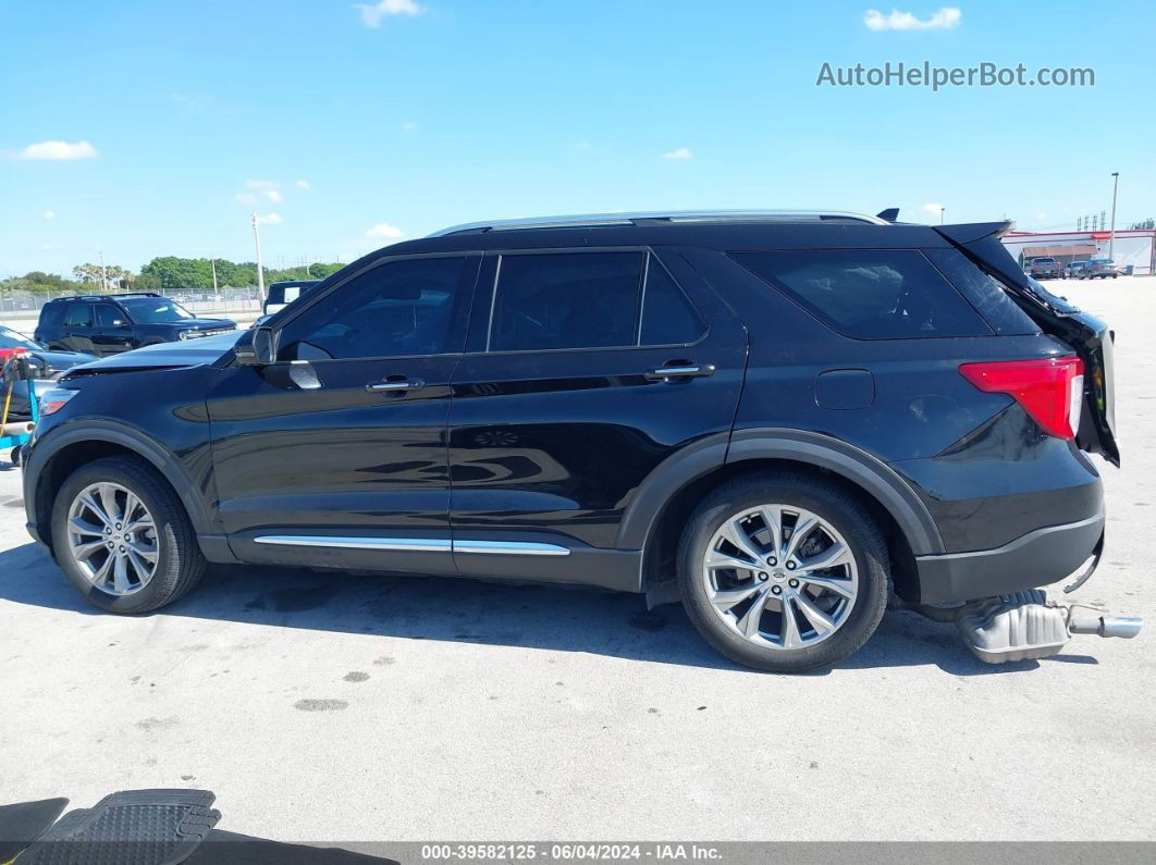 2020 Ford Explorer Limited Black vin: 1FMSK7FH3LGC86510