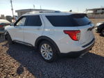 2021 Ford Explorer Limited White vin: 1FMSK7FH3MGA33589