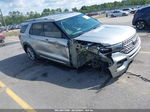 2021 Ford Explorer Limited Silver vin: 1FMSK7FH3MGA72750