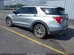 2021 Ford Explorer Limited Silver vin: 1FMSK7FH3MGA72750