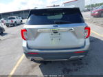 2021 Ford Explorer Limited Silver vin: 1FMSK7FH3MGA72750