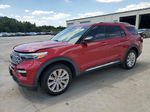 2020 Ford Explorer Limited Red vin: 1FMSK7FH4LGC85592