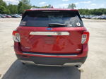 2020 Ford Explorer Limited Red vin: 1FMSK7FH4LGC85592