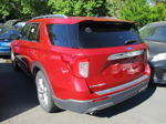 2021 Ford Explorer Limited Red vin: 1FMSK7FH7MGB06348