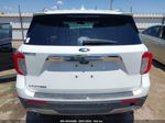 2021 Ford Explorer Limited White vin: 1FMSK7FH8MGA40229