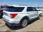 2021 Ford Explorer Limited White vin: 1FMSK7FH8MGA40229