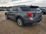 2021 Ford Explorer Limited Gray vin: 1FMSK7FH8MGC17636