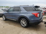 2021 Ford Explorer Limited Синий vin: 1FMSK7FH9MGB95582