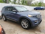 2021 Ford Explorer Limited Blue vin: 1FMSK7FH9MGB95582