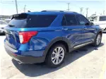 2021 Ford Explorer Limited Синий vin: 1FMSK7FHXMGA95751