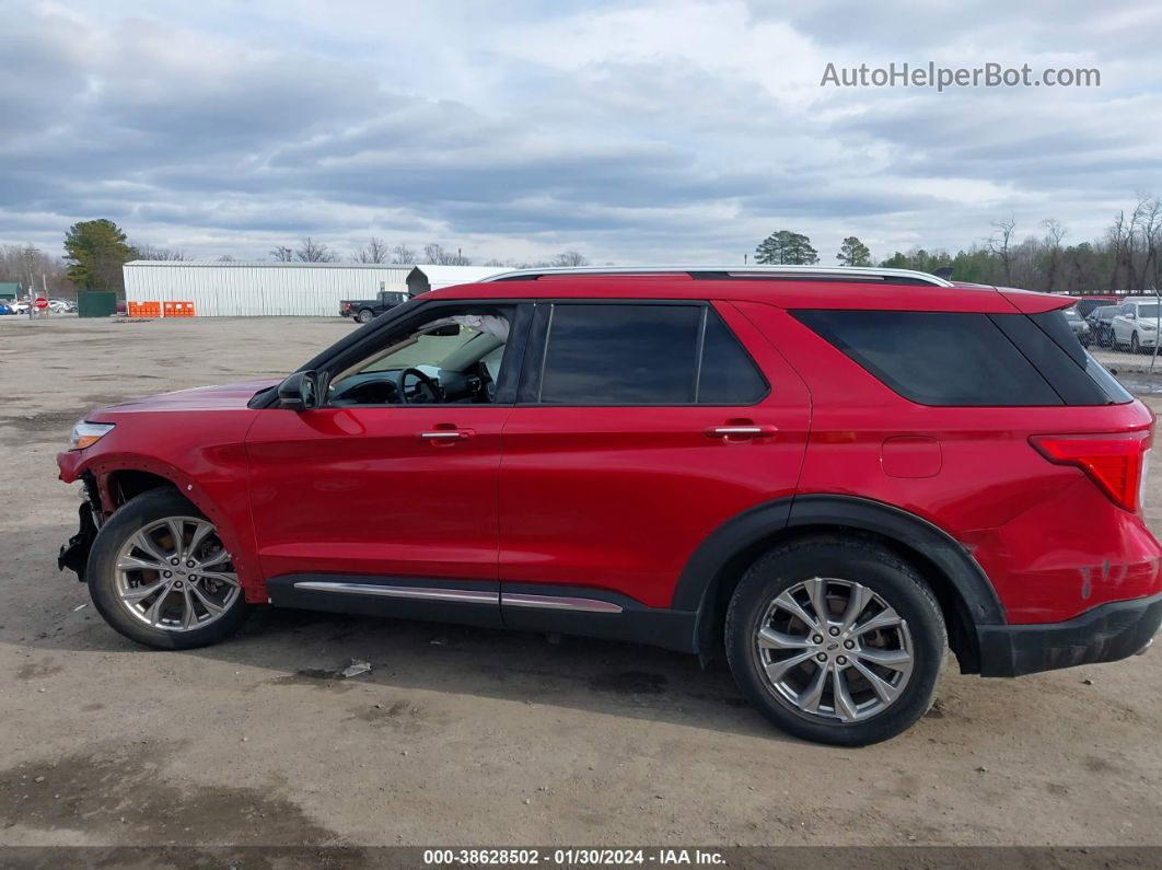 2021 Ford Explorer Limited Красный vin: 1FMSK7FHXMGB07039