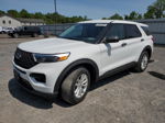 2021 Ford Explorer  White vin: 1FMSK8BHXMGC06987