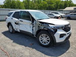 2021 Ford Explorer  White vin: 1FMSK8BHXMGC06987