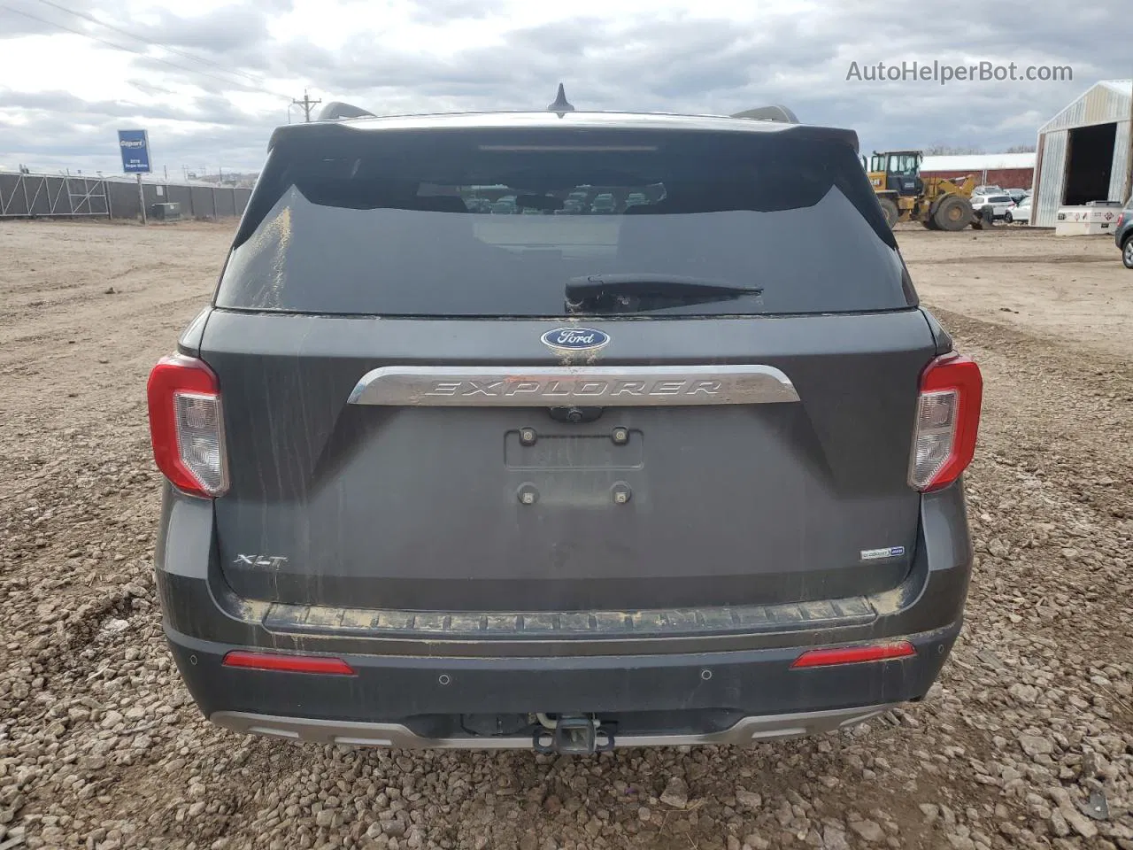 2020 Ford Explorer Xlt Gray vin: 1FMSK8DH0LGA62913