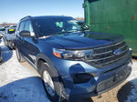 2020 Ford Explorer Xlt Синий vin: 1FMSK8DH0LGB17781