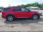 2020 Ford Explorer Xlt Red vin: 1FMSK8DH0LGC74355