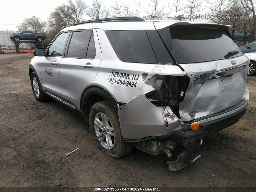 2021 Ford Explorer Xlt Silver vin: 1FMSK8DH0MGB66061