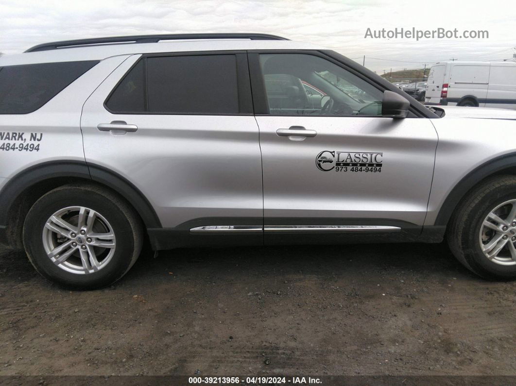 2021 Ford Explorer Xlt Silver vin: 1FMSK8DH0MGB66061