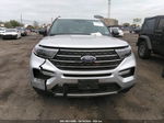 2021 Ford Explorer Xlt Silver vin: 1FMSK8DH0MGB66061